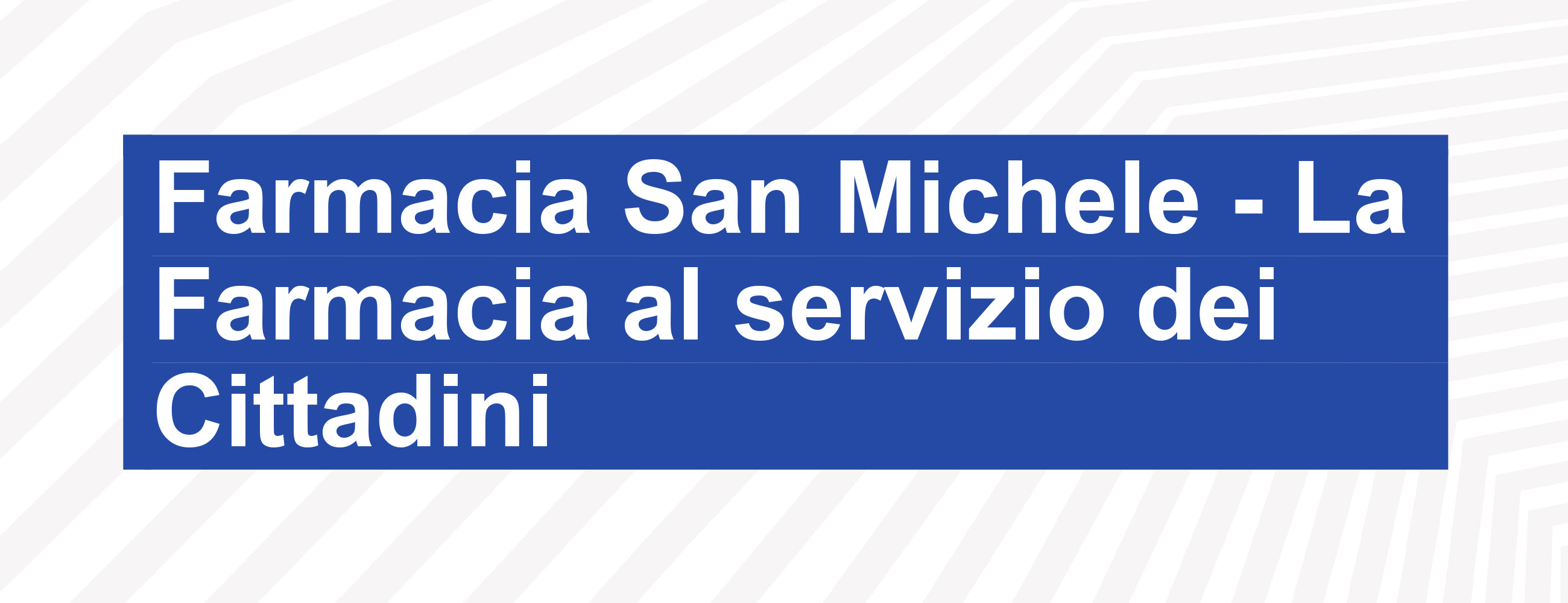 Immagine di copertina della pagina Farmacia dei servizi